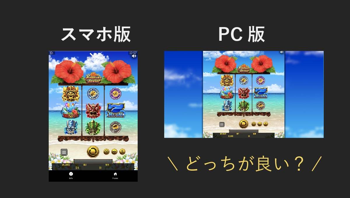 スマホ版とPC版の比較【どちらを選ぶべき？】